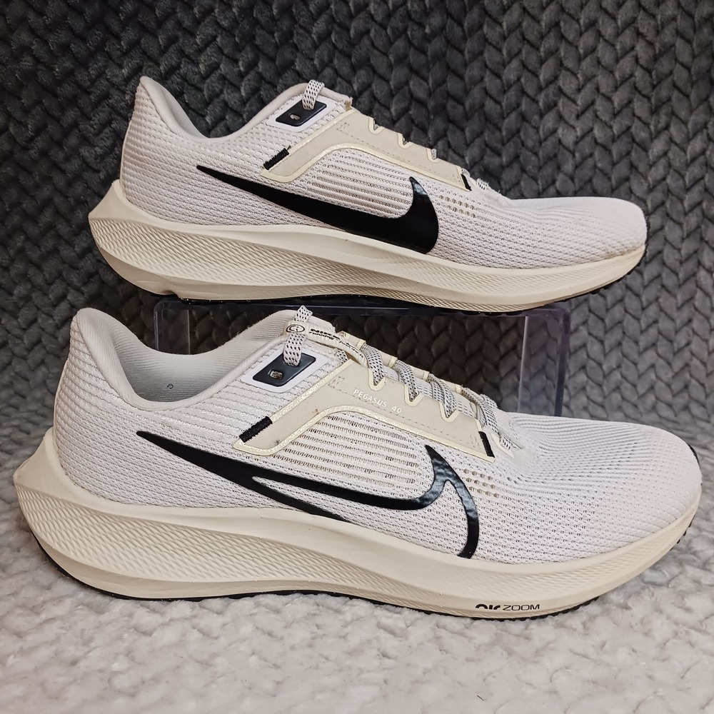 Nike Air Zoom Pegasus 40 White Coconut Milk Women's Walking Running Shoes Sz 10